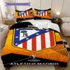 1903 Atletico Madrid Europa League Glory Three-piece Set (1 * Duvet Cover + 2 * Pillowcase, Without Core) Soft and Comfortable