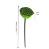 Romantic Simulation Lotus Leaf Handmade Fake Lotus Branch Artificial Lotus  Pastoral Decorative