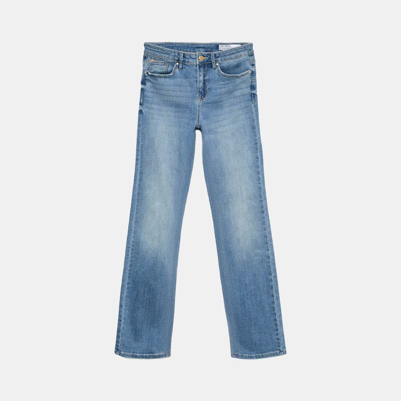 Women's VERO MODA Straight Jeans Flash Denim Cotton