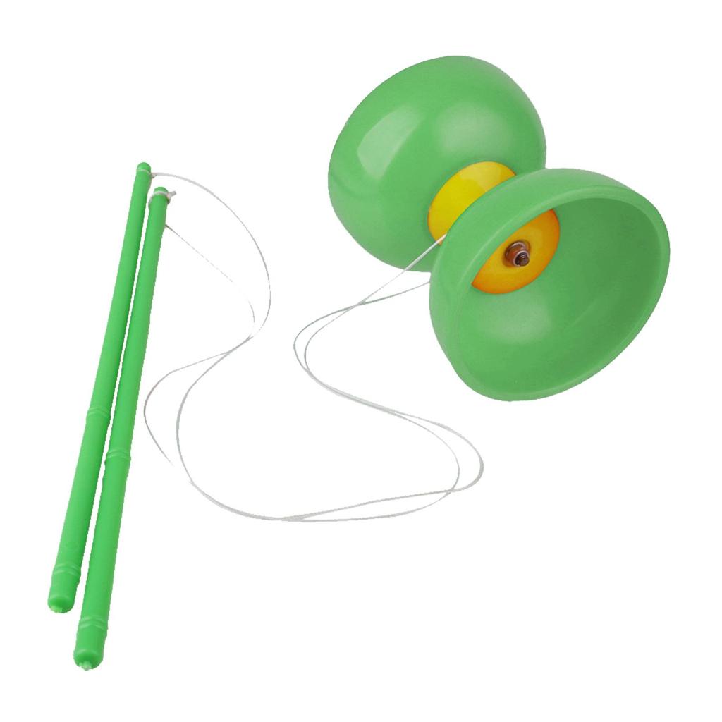 Diabolo With Sticks Traditional Game Retro Chinese Yo
