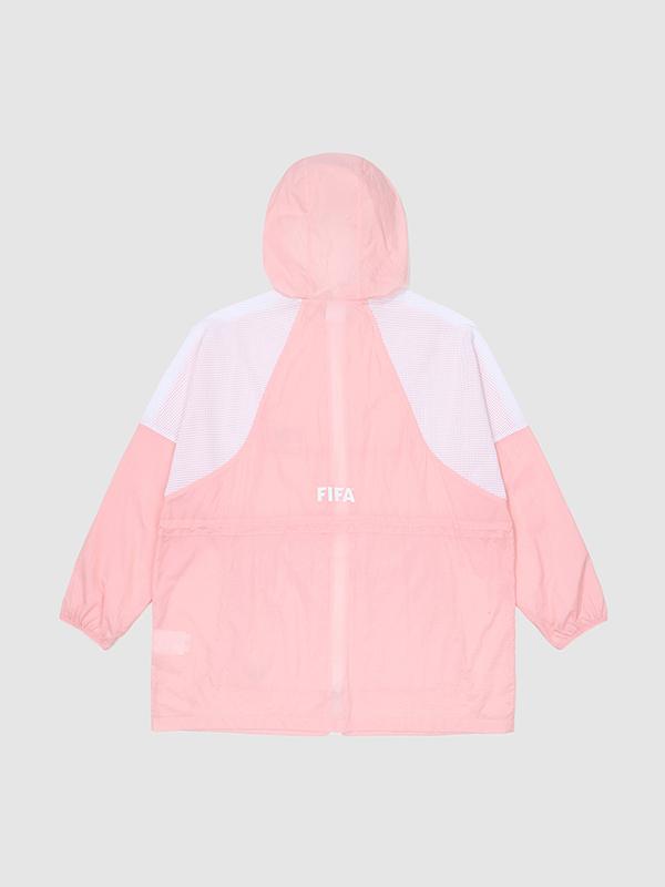 Fifa 1904 Women'S Nylon Woven Jacket L/Pink (Ff32Wb13W_530)