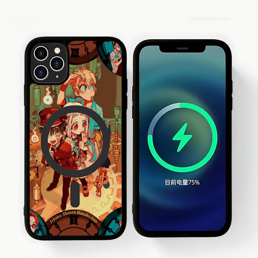 Toilet Bound Hanako Kun Anime Phone Case For IPhone 17 16 15 14 13 12 11 Pro Max For Magsafe Wireless Charger Cover