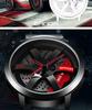 Sanda Men's Trendy Skeleton Dial Quartz Watch - Waterproof and Stylish Casual Wristwatch