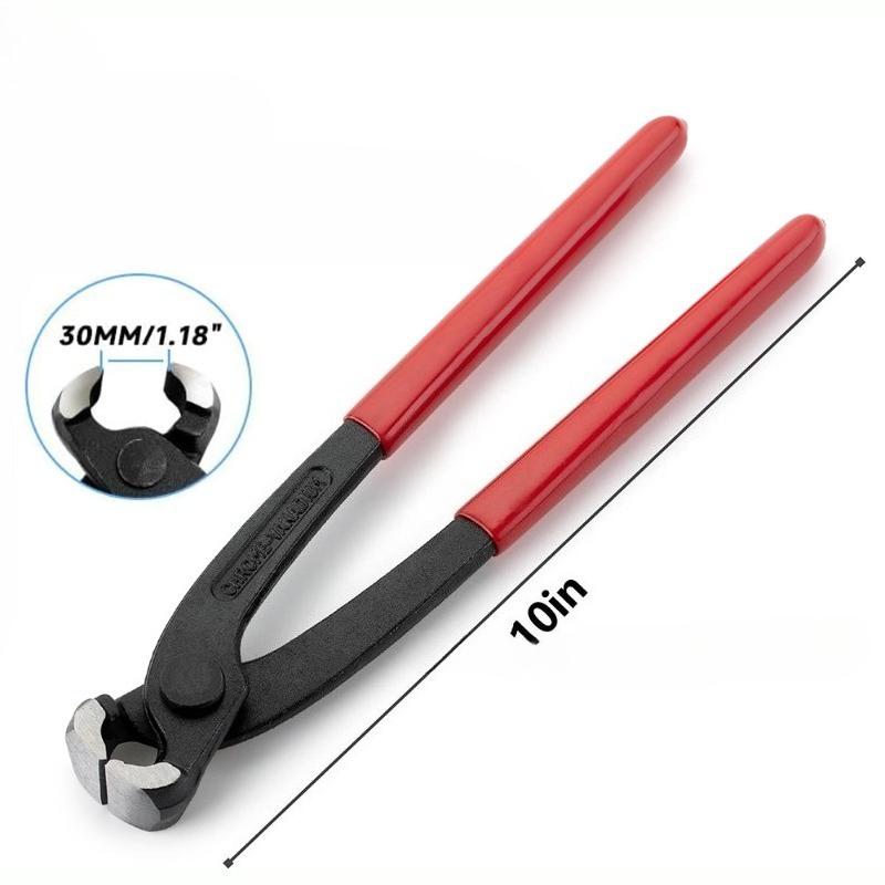 10 Inch Ball Cage Pliers Stepless Ear Clamp Tool Manual Crimping Pliers for Water Pipe Hose Throat Clamp Installation