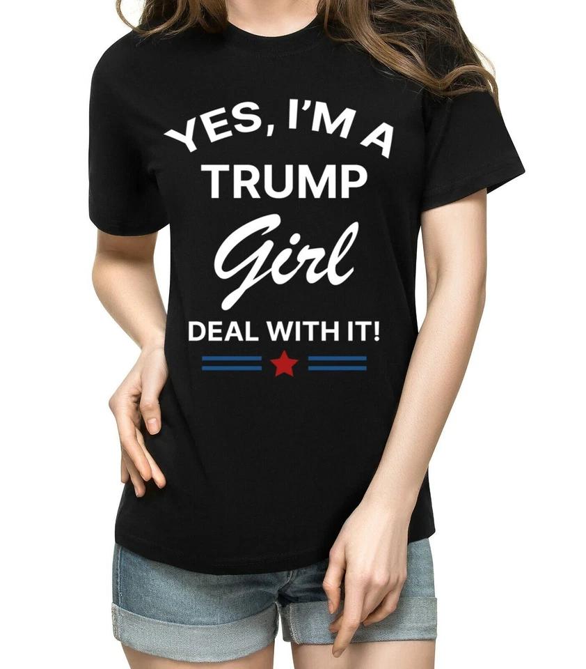 I m Trump Girl Donald Trump T T-shirts President Political Funny Trump 2024 T-shirt 2XL