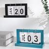 Nordic Minimalist Wooden Desk Calendar and Ornaments