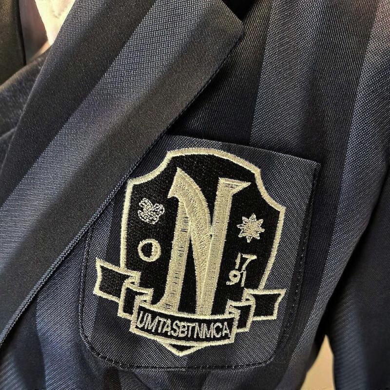  Family Cosplay Costume Wednesday School Uniform Halloween Cosplay Outfit