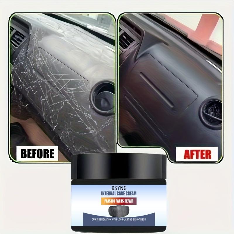 Automotive interior/plastic refurbishment wax, tire protection brightener, anti-aging maintenance glaze, various colors suitable for various models