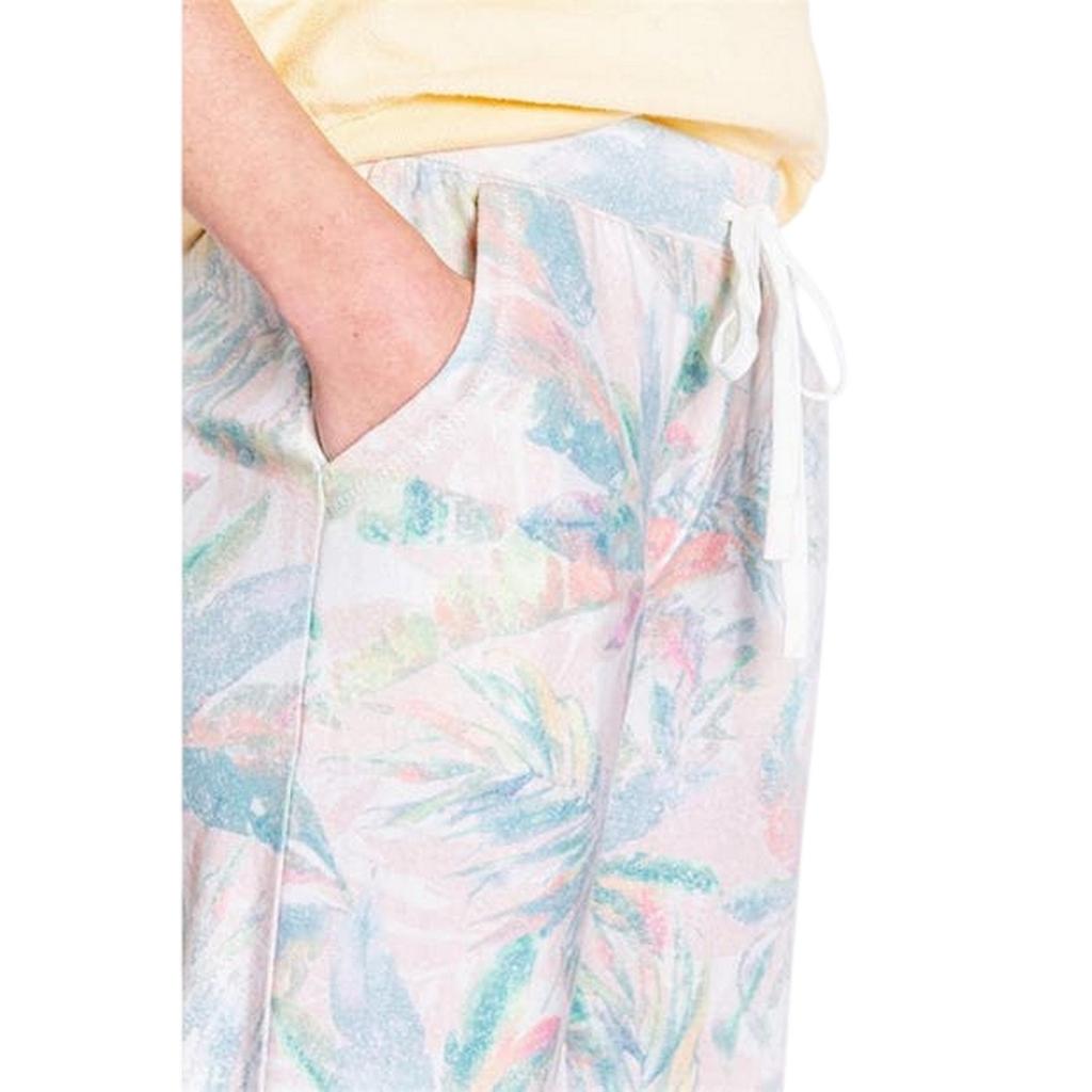 PJ Salvage Womens/Ladies Palm Print Relaxed Fit Lounge Pants