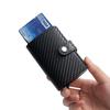 RFID Aluminum Alloy Credit Card Holder - Anti-Theft Pop-Up Design