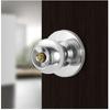 Stainless Steel round Ball Door Knobs Passage Entrance Lock Handle for Bedrooms Living Rooms Hardware Accessories
