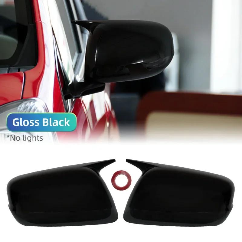 ReCar Wing Side Mirror Cap Shell Housing Rearview Mirror Cover Lid For Honda Fit Jazz GE6 GE8 2009 2010 2011 2012 2013