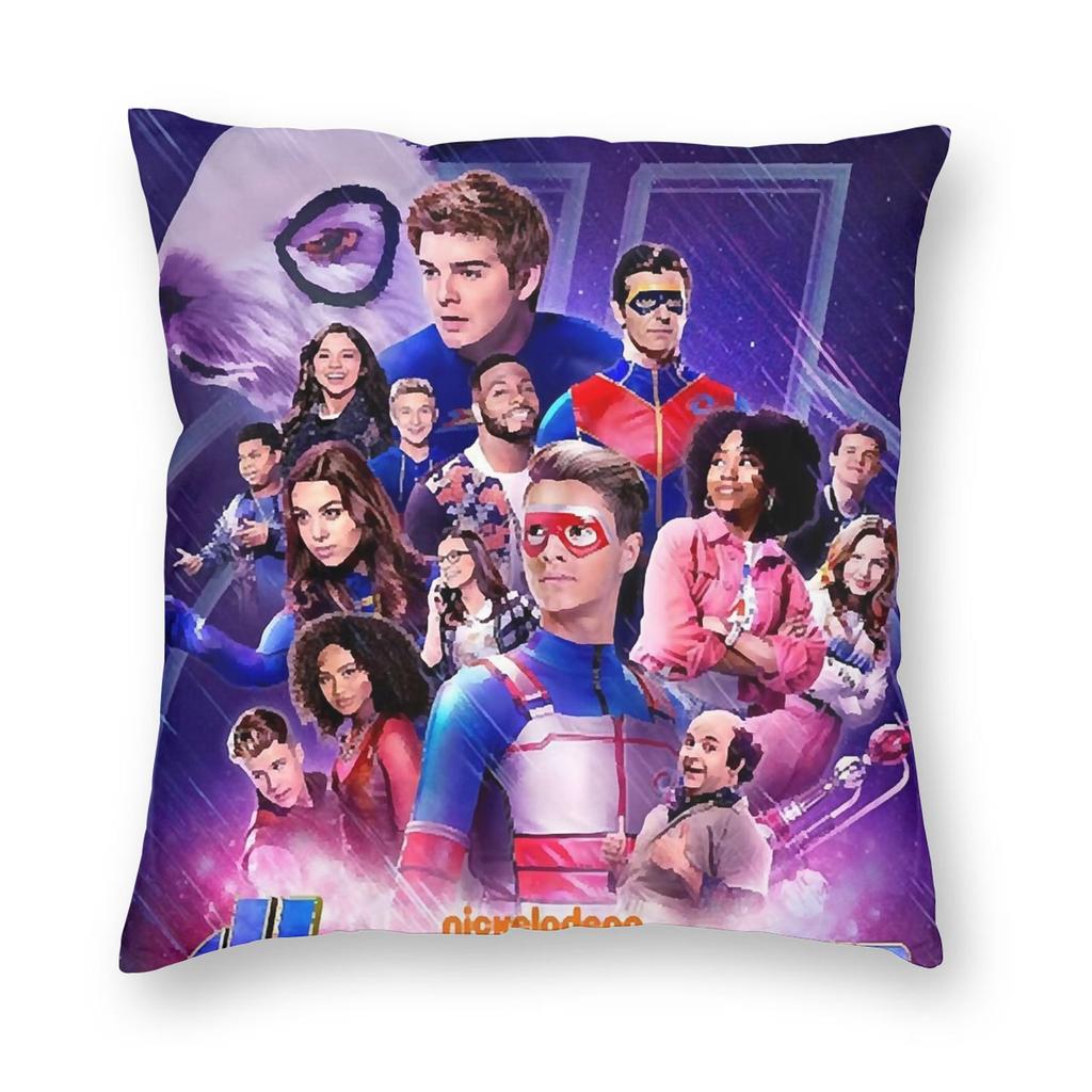 Henry Danger Captain Man And Kid Danger Pillowcase Printing Cushion Cover Decoration Throw Pillow Case Cover Home