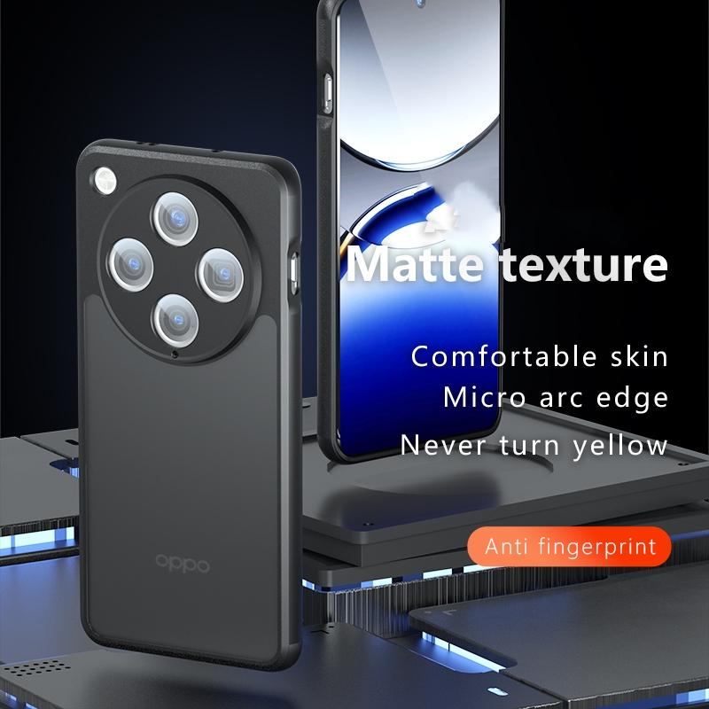 For OPPO Find X8S Plus Case Cover OPPO Find X8S Plus Capas Shockproof Matte Frosted Black Transparent Fundas OPPO Find X8S Plus