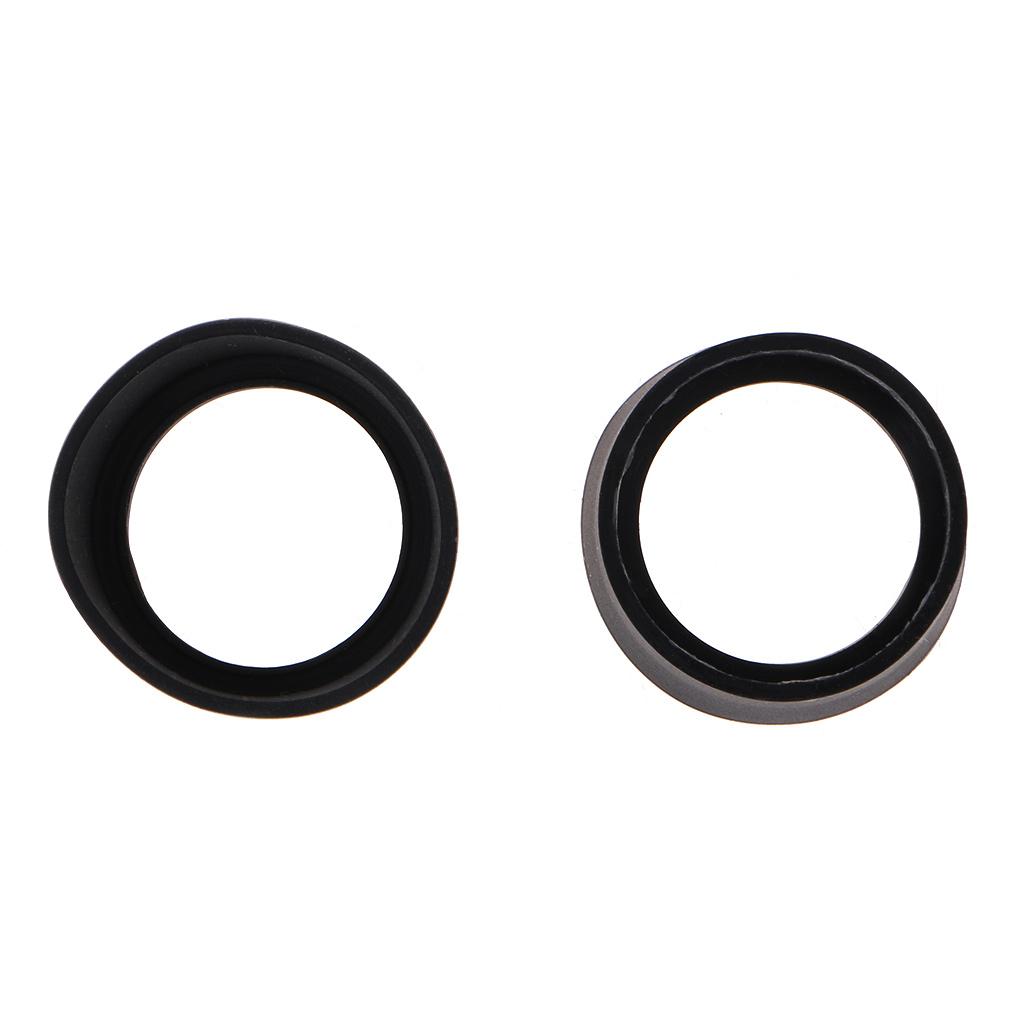 Microscope Eye Cups Flexible Rubber Eyepiece Guards Inner Diameter 35-37mm