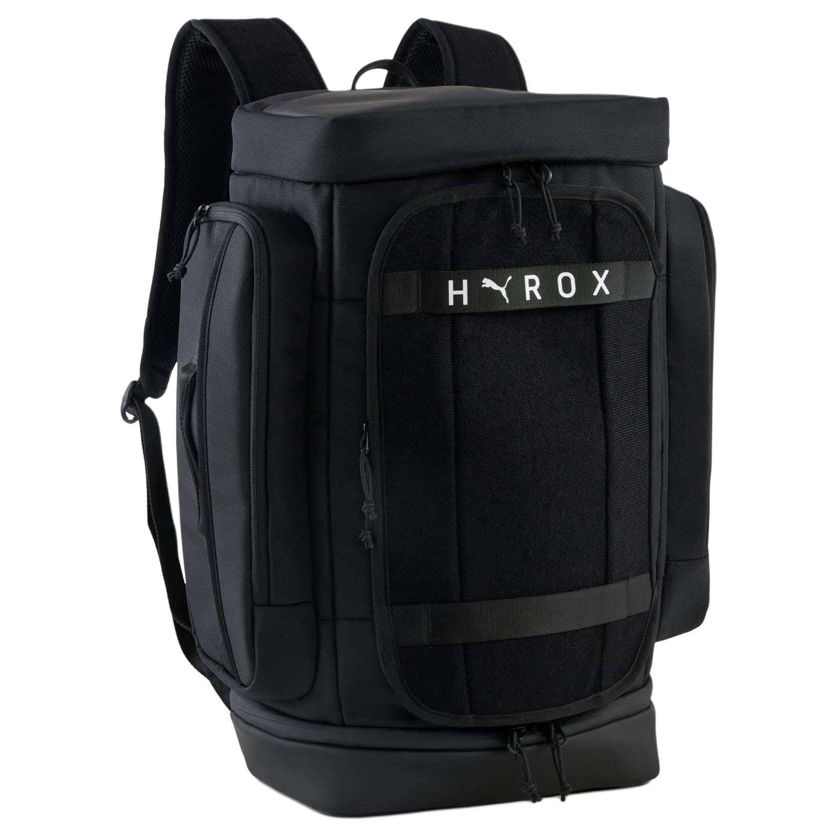 Puma X Hyrox Collaboration 46L Brand Logo Fashion Versatile Polyester Nylon Backpack Unisex backpack Black 091611-01 Black
