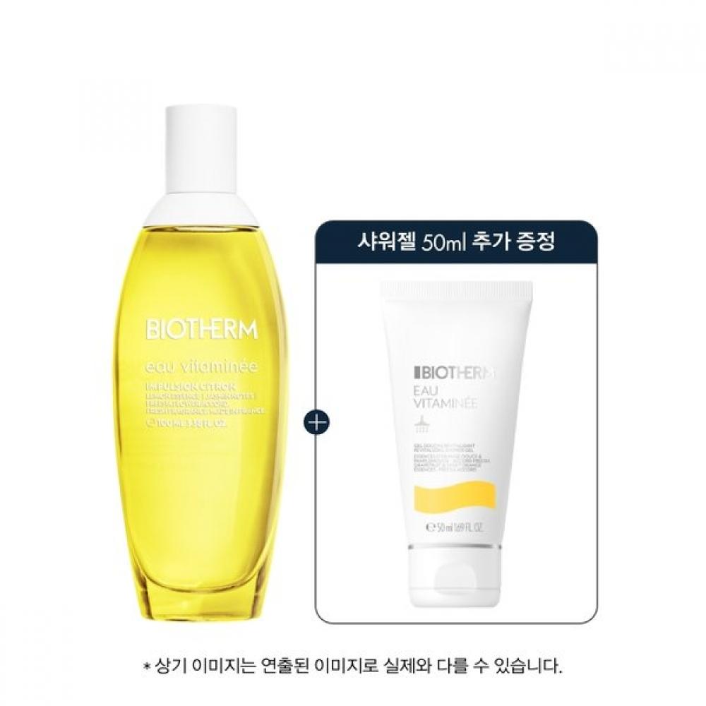 BiOtherm O Vitamin bOdy Mist citrOn 100ml + shOwer Gel 50ml Single option