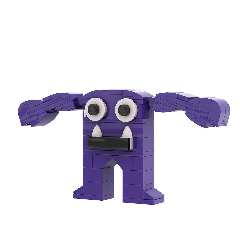 Garten Of Banban Bricks Game Green Monster Jumbo Josh Opila Bird MOC Model Building Blocks Children's Educationa Fans Kids