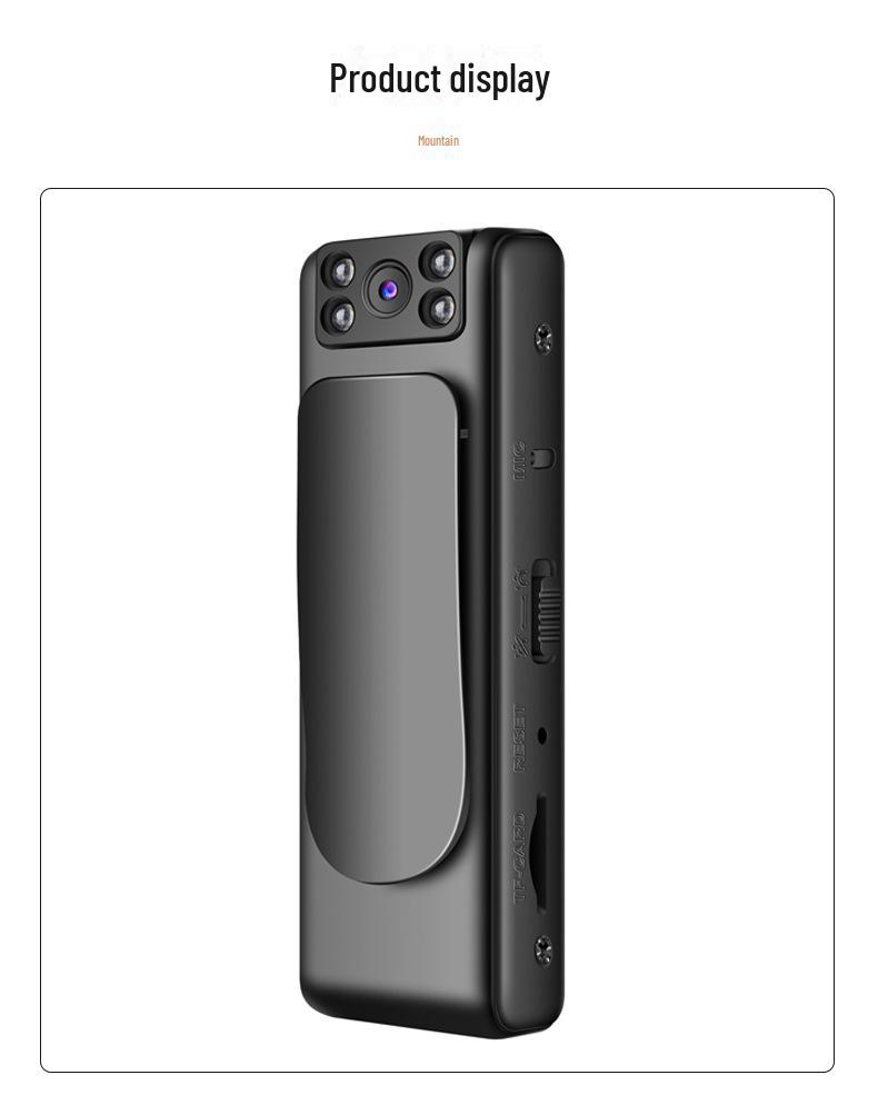 HD 1080P Nachtsicht Tragbare Strafverfolgungs- & Konferenz-Recorder-Kamera