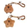 Plush Pufferfish Keychain Pendant with Lanyard Cartoon Animal Bag Charm Keyring Decoration Accessories for Women Girl