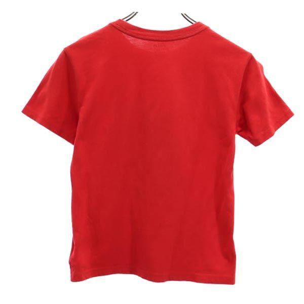 POLO RALPH LAUREN Polo Bear Print Short sleeve T-shirt 140 Red series Kid's Used