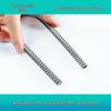 Steel Wire Compression Spring, 1.2-50mm Diameter, Long, Thin & Durable, Yellow, 300 Available