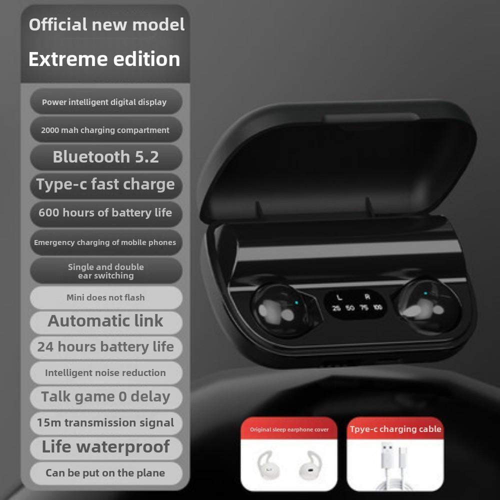 Wireless Bluetooth Creative Sleep Headphone Sports Mini Ultra Long Life Tws Bluetooth Headphone Noise Cancellation