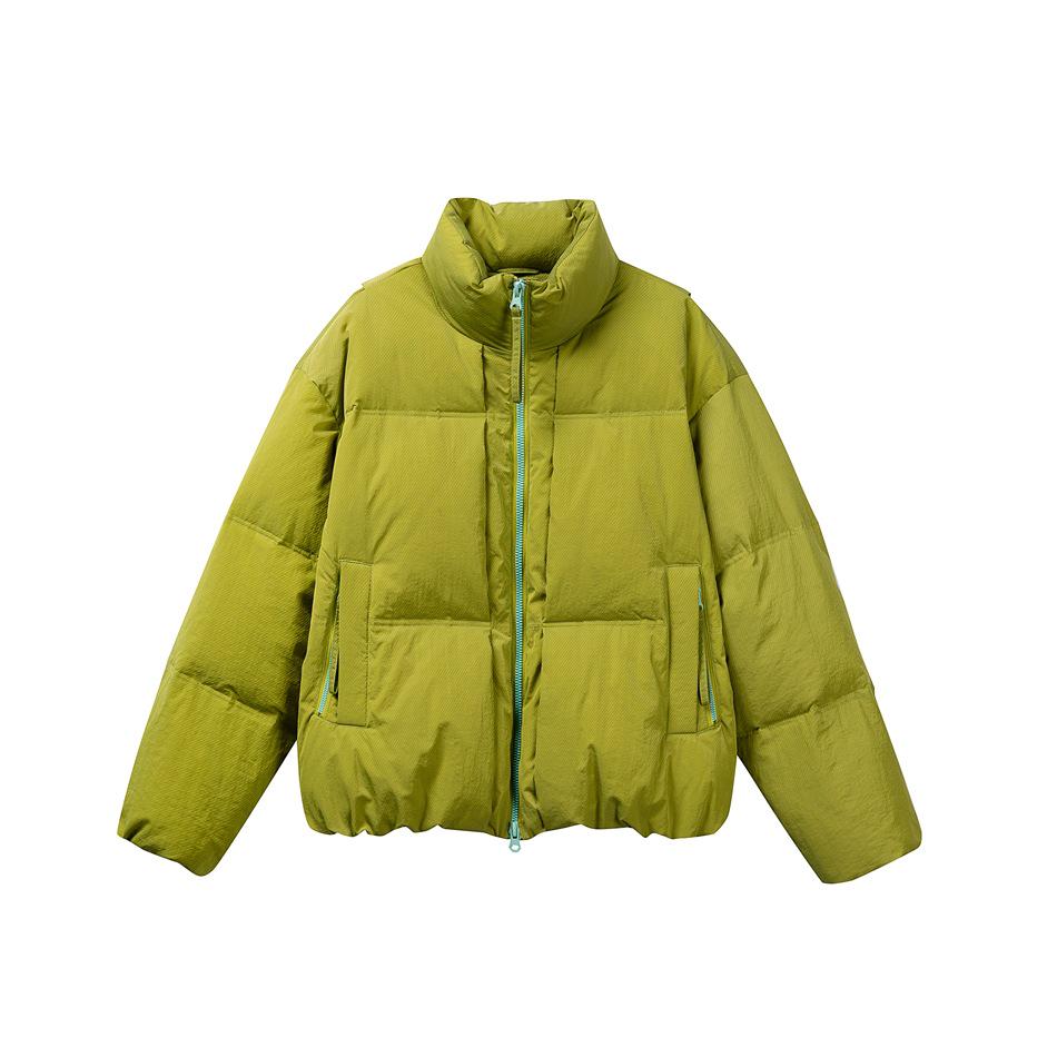 BLACKARMADA Unisex Winter Camping Stand-Up Collar White Duck Down Jacket MY6818