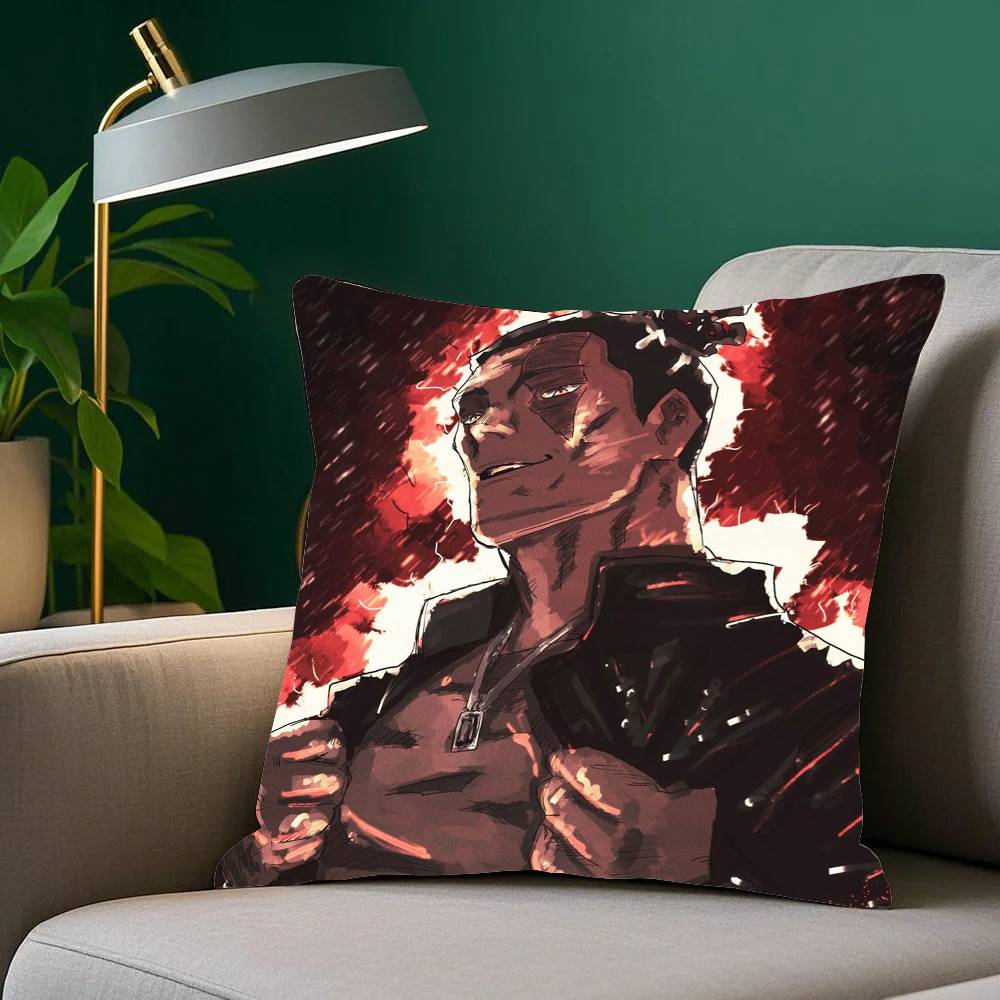 Aoi Todo Anime Jujutsu Kaisen Pillow Case Home Decor Throw For Sofa Bed Car Room Decor Gift Idea