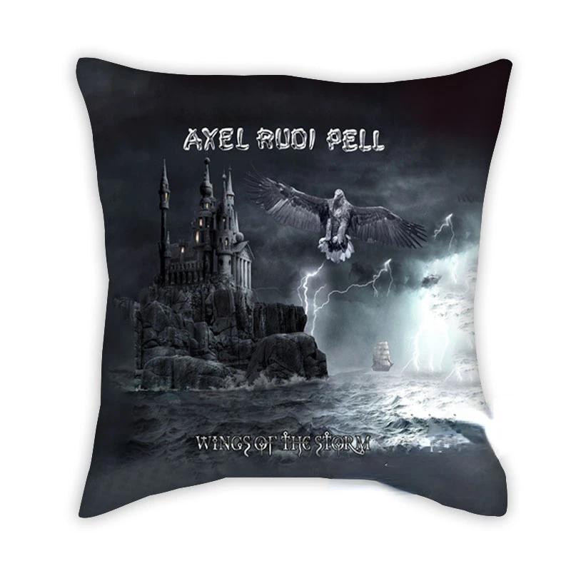 Axel Rudi Pell  Printed  Polyester Decorative Pillowcases Throw Pillow Cover Square Zipper Pillow Cases Gift  Pillowcases
