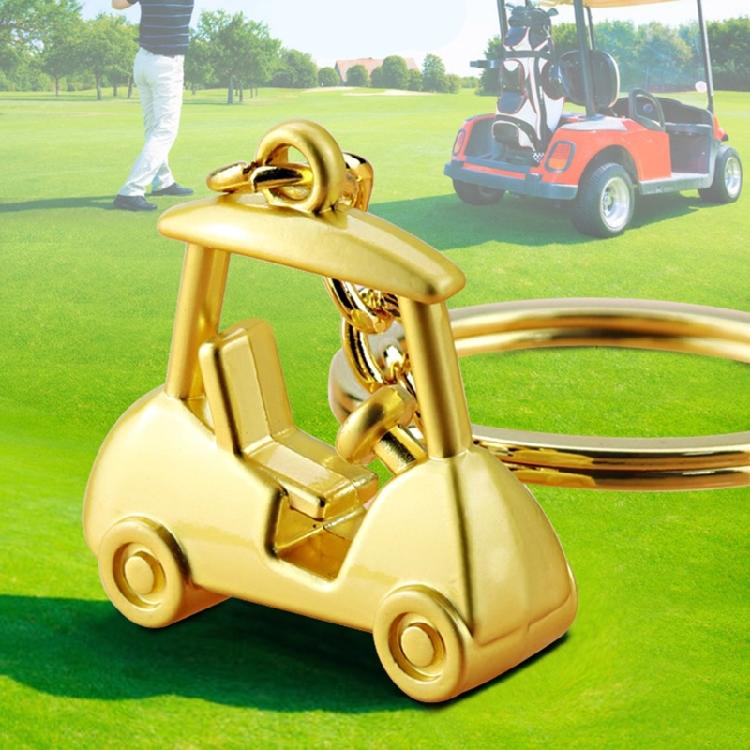 Realistic 3D Golf Cart Keychain Keyring Holder for Sports Fans Trendsetters Men and Women Adding Personality To Your Key