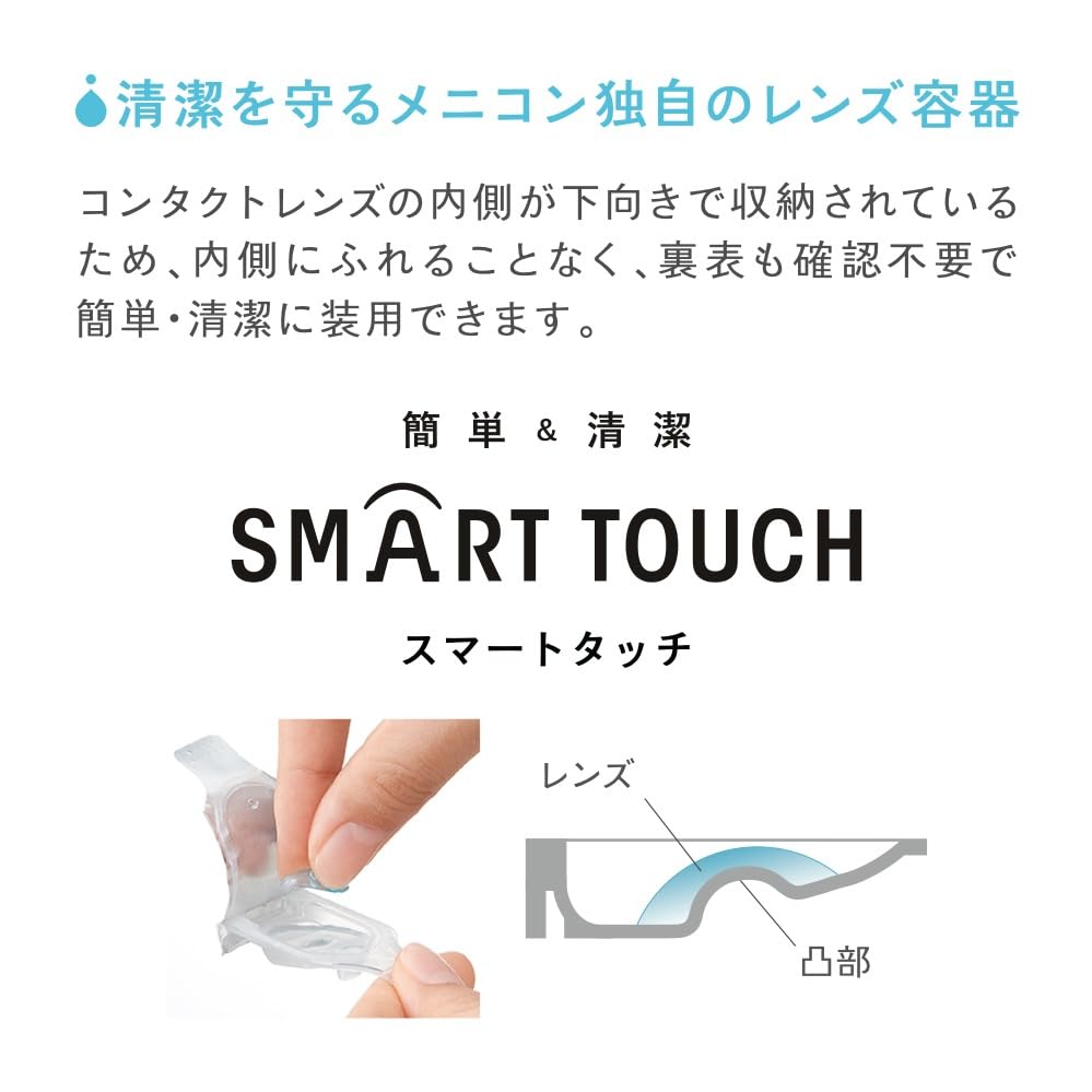 Menicon Premio 1-Day 30-lens Box, Power -4.00