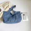 Vintage Denim Bag Women's Large Capacity Lightweight Handbag Tote Bag Student Class Crossbody Bag