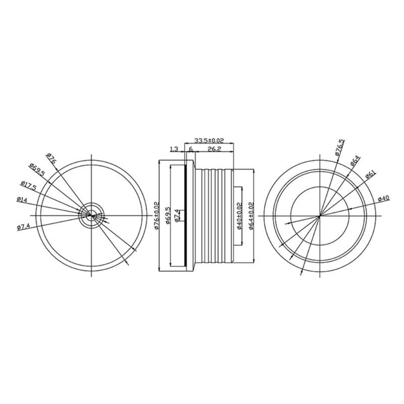 Precise Speed Calibration Record Stabilizer Anti Vibration Base Aluminum Weight Clamp For 50Hz Optimization