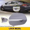 Fit Ford Edge Driver Fusion LH Side Door End Handle Cap Lock Cylinder Cover