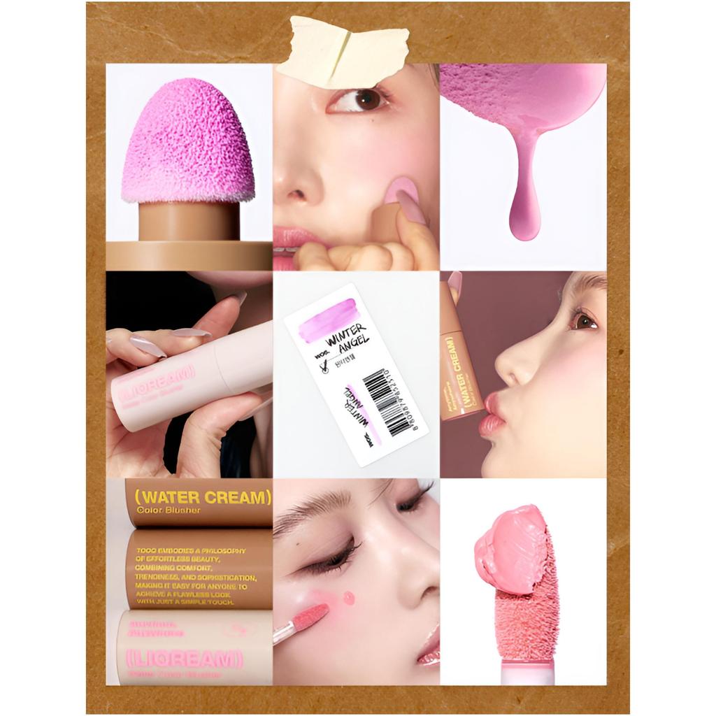 TooQ Wassercreme / Flüssige Creme Aquarell Rouge – 7 Farbtöne
