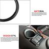 Carbon Fiber Style Inner Central Control Cup Holder Cover Trim For Nissan 370Z