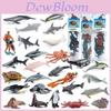 Set Boîte de Rangement Modèle Animal Marin Baleine Pingouin Requin Avec Matériau PVC Pour Collectionneurs