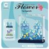 Bionic Eternal Flower Building Blocks: Sunflower and Rose Assembly Toy for Children