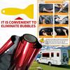 Dual‑Tone Gradient Thermal Insulation Window Film Explosion‑Proof PET Solar Sunshade Film Color Contrast Car RV Home Window Sticker