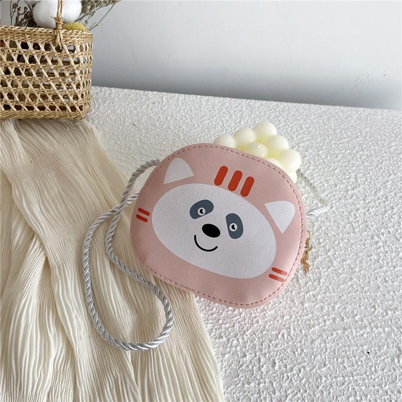 

Adorable Cartoon Animal Small Pu Crossbody Bag For Kids In Multiple Colors рожевий