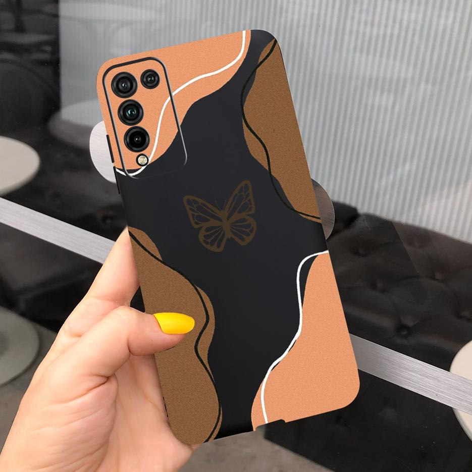 Luxury Art Painted Cover For Huawei Honor 10X Lite Case DNN-LX9 Soft TPU Phone Case For Honor 10X Lite 10 X Lite Back Cover Capa