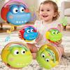 Non-Toxic Colorful Dinosaur Rattle Grip Ball - Safe Abs Sensory For & Toddlers Rattle Sound Durable Shower Gift For Birthdays Christmas