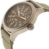 TIMEX Expedition TW4B14000 Brown Nylon Japanese Quartz Dress Watch Men's