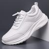 Soft-sole Anti-slip Men Sneakers Fashion Casual Mens Shoes Outdoor Male Sports Shoes Leisure Walk Leather Trainers Walking Shoes