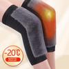 1 Pair Winter Warm Knee Pads  Thickened Winter Rabbit Fur Warm Knee Protector Anti Cold Fleece Knee Protector