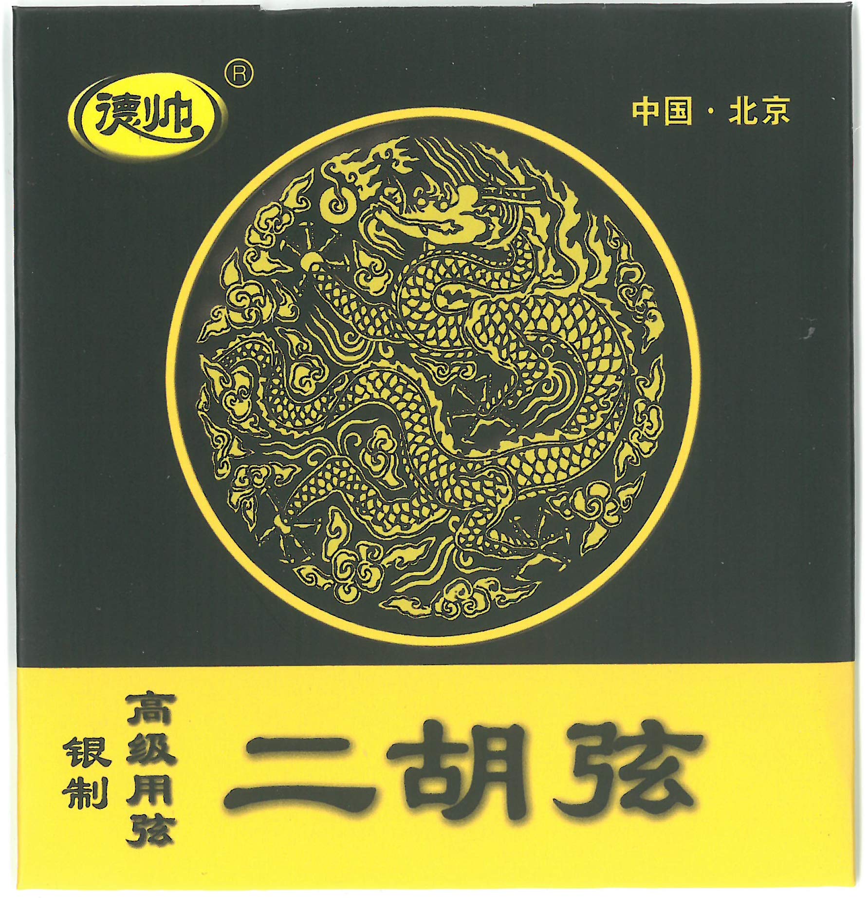

Tokushu Ryu no Gokuhon Серебряные струны высшего качества Black Dragon Erhu String Set AES-330K (Черный Дракон) серебряный