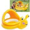 INTEX Lazy Snail Baby Pool with Sunshade, 57124, 145 X 102 X 74 Cm (Official Japanese Product)
