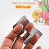3 Pcs Stainless Steel Finger Guard Cutter Protector Kitchen Gadget