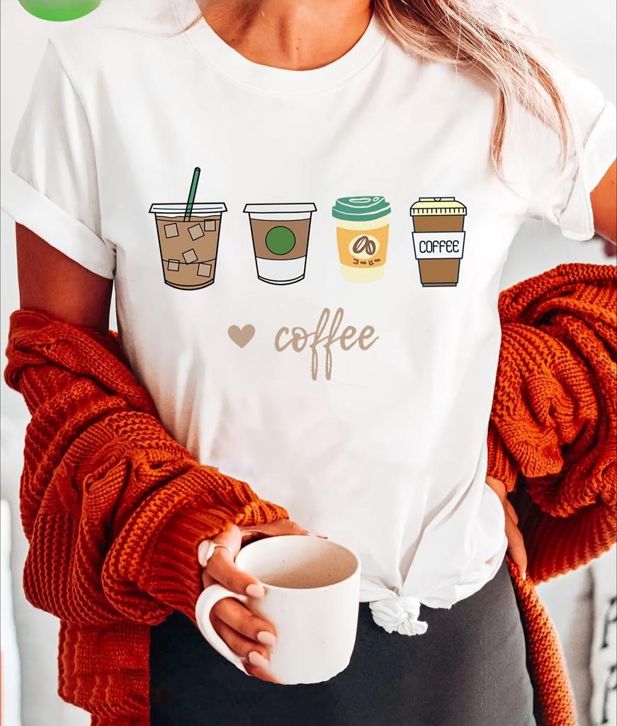 Oversized Women Tshirt Summer Fashion  Drawn Printed Casual Short Sleeve Top Pullover Comfortable Plus Size Tee Trendy Outfit